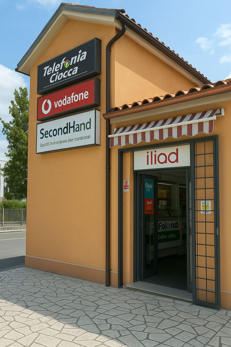 Negozio Telefonia Ciocca a Capena — Telefonia ed Energia